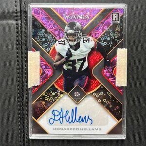 DeMarcco Hellams Wild Card Auto, Purple Disco, /25